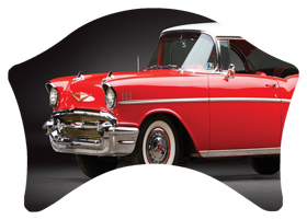 DABAN-329 Red 57 Chevy